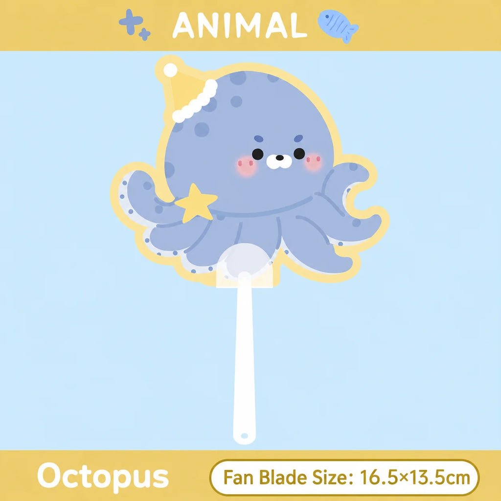 Animal Shaped Fan Dirt-Resistant Polar Animal Fan Portable Handheld Fan Portable For Office Cooling Campus Study Friends Oasis Select color 3