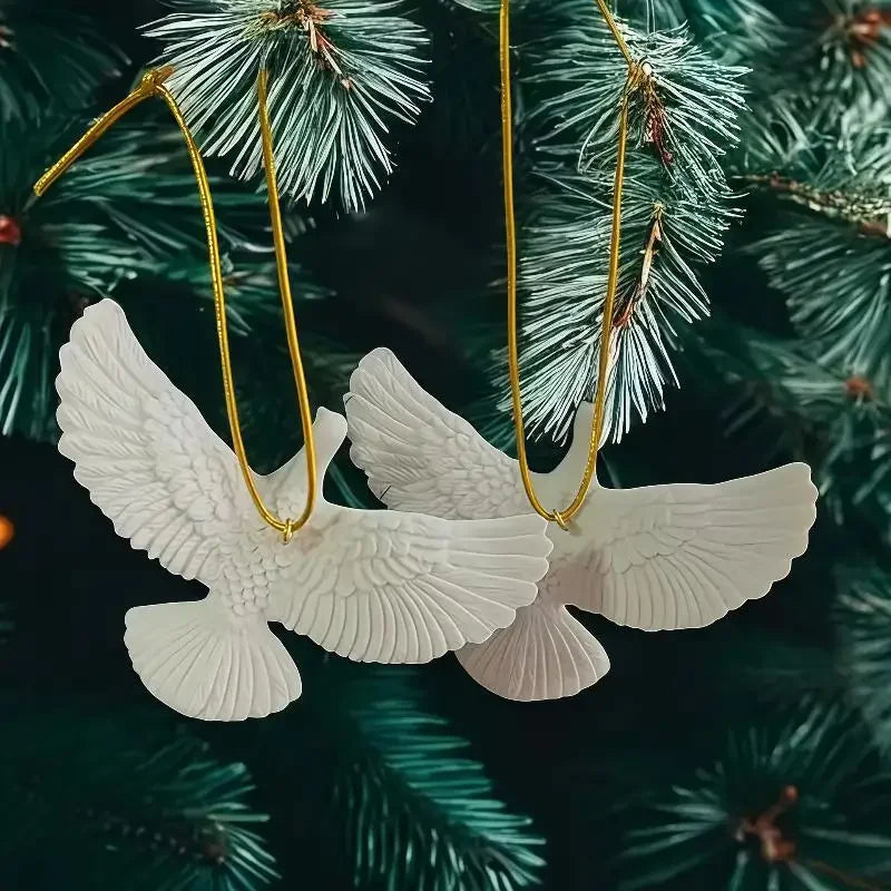 Home Alone 1 Resin Xmas Ornament Doves Christmas Tree Ornaments- Best Gift for Someone Special-Style Friendship Doves Oasis Select