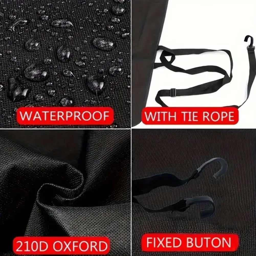 600D RV Rear Barn Door Awning Cover Waterproof Durable Fit for Ram Promaster Peugeot Boxer Iveco Daily VW T5 T6 Campervan Oasis Select