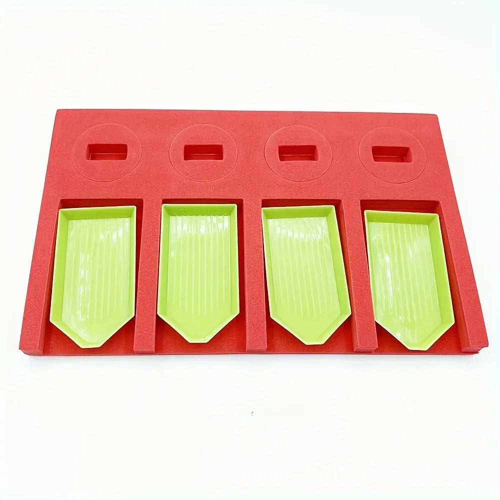1pc Diamond Painting Accessories Tray Organizer For Storage Boxes Containers Oasis Select Red
