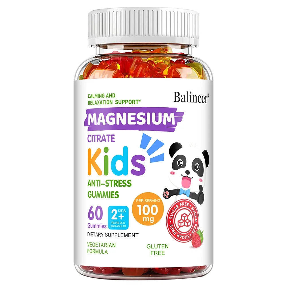 Balincer Magnesium Citrate Gummies – Sleep, Heart & Bone Health Magnesium Supplement Gummies Oasis Select 60 Count-1 bottle