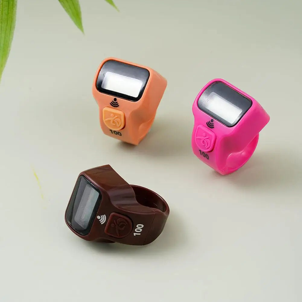 Fitness Electronic Finger Counter, Mini Digital Display Hand Tally Counter 5-Digit Number Count Clicker Resettable Clicker Oasis Select