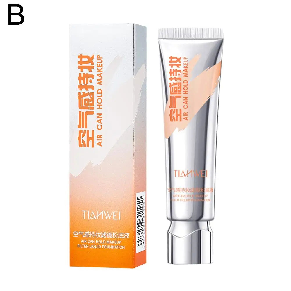 Airy Lasting Makeup Foundation Moisturizing Concealer Brightening Skin Color Invisible Pore Makeup Primer Isolation Cream 30ml Oasis Select A-natural