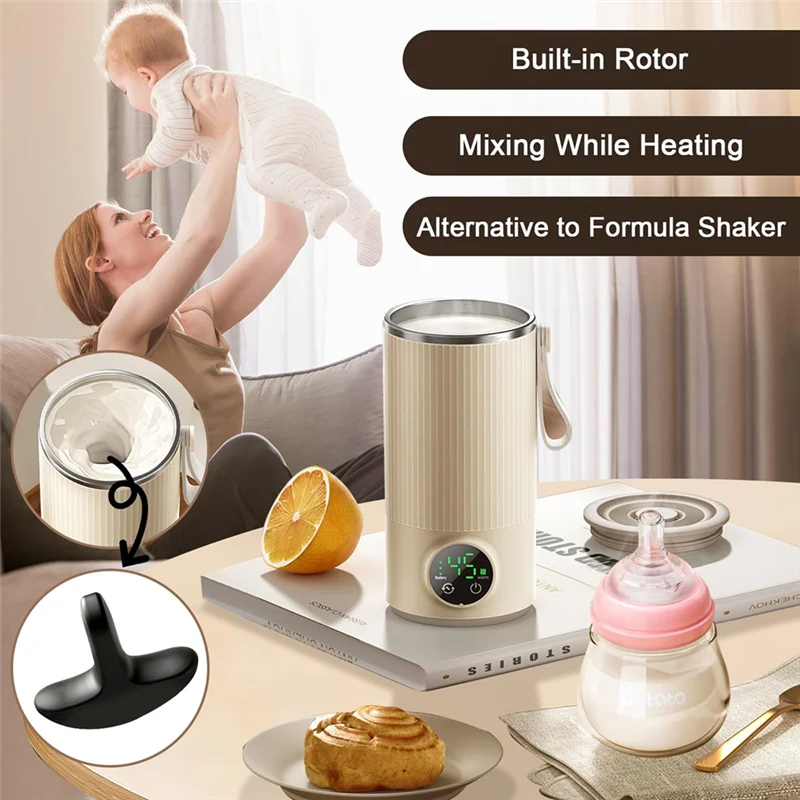 Electric Automatic Milk Frother & Heater with Insulated Cup