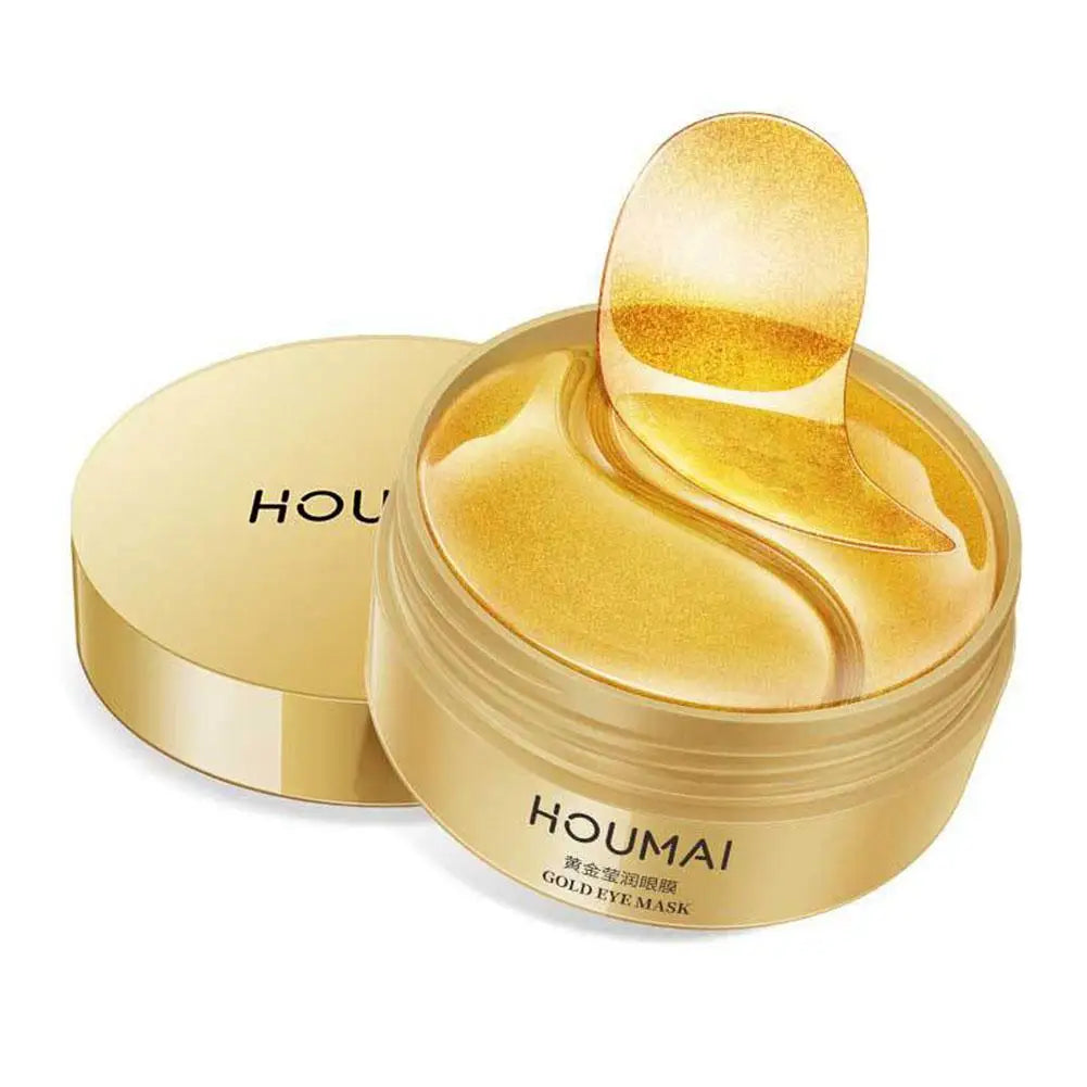 24K Gold Eye Patches – Dark Circles, Puffiness & Collagen Under Eye Patches Oasis Select 1 BOX