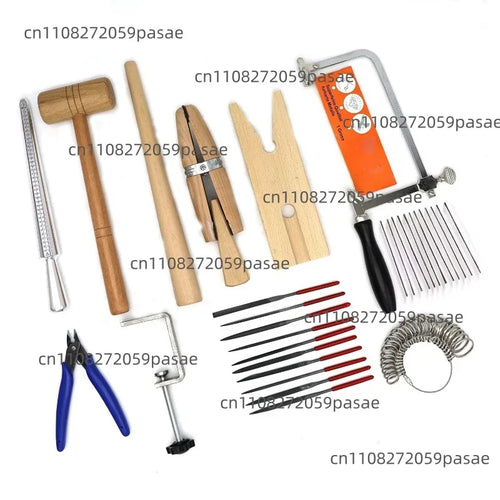 DIY Wood Jewelry Tool Set 10-Piece for Jewelry Making Golding Tools Handmade Design Oasis Select