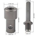 Earth Auger Adapter Tool 4 Interface Type Earth Drill Bit Adapter SDS Arbor Connector For Impact Wrench Hammer Oasis Select C