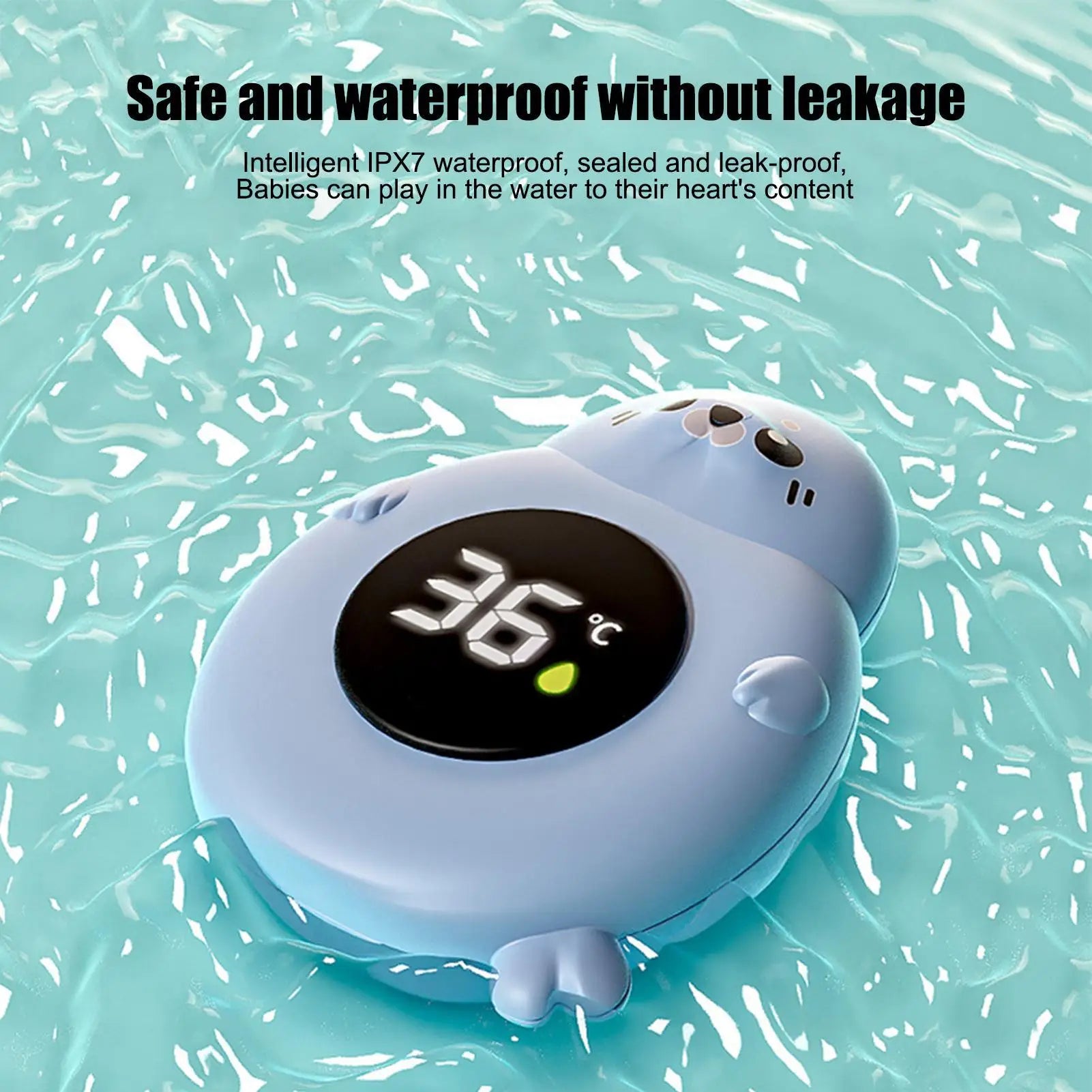 Baby Bath Temperature Meter Floating Digital Water Baby Bath Temperature Meter LED Display Temperature Tester Safety Monitor Oasis Select