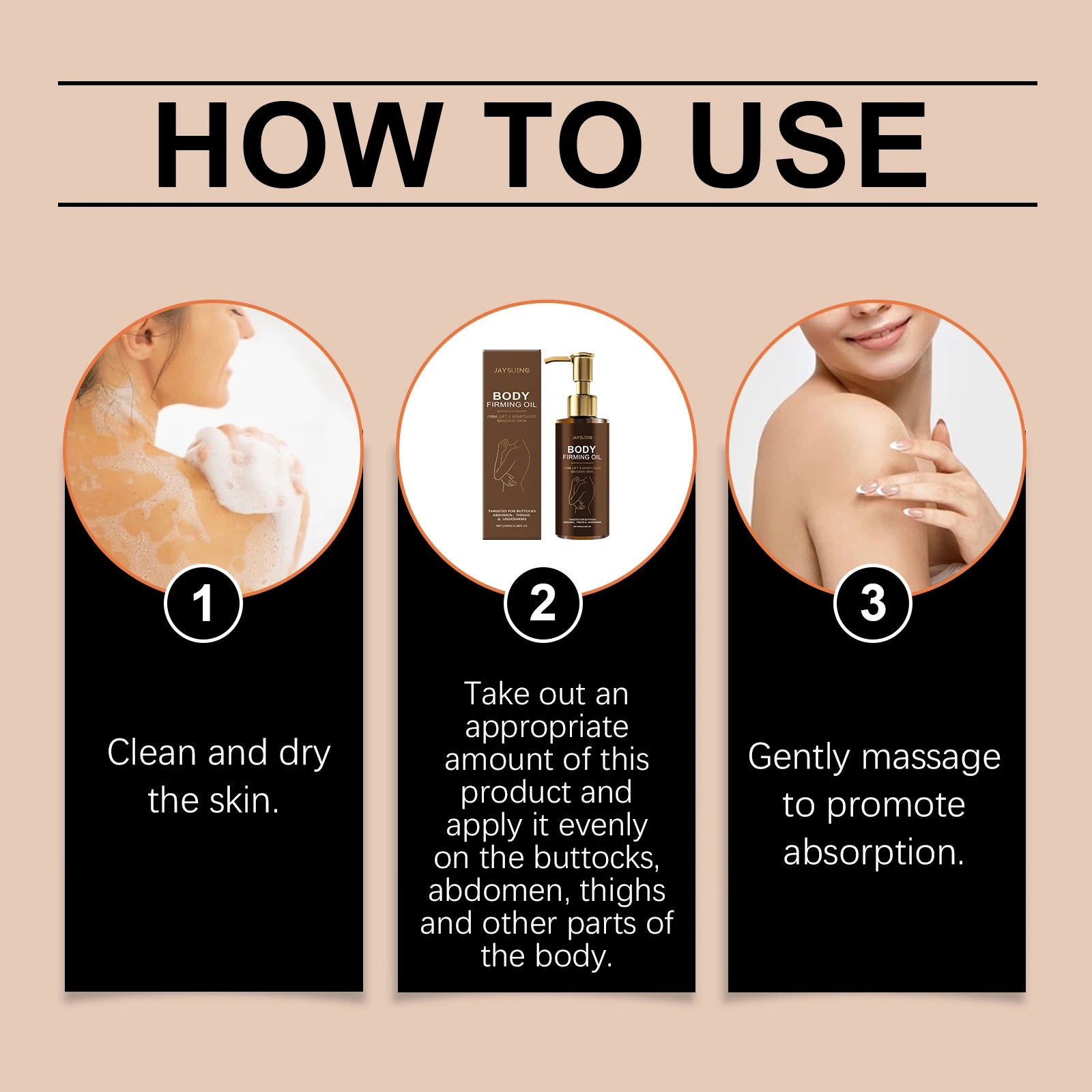 Anti-Cellulite Firming Body Oil – Moisturizing Skin Tightening Firming Body Oil Oasis Select