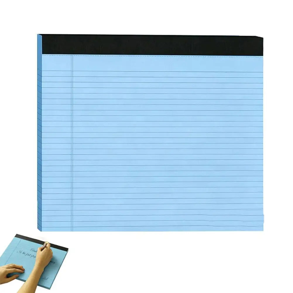 Writing Pad A5 Lined Notebook Colorful Note Paper Stationery Supplies for Students Kids Teachers Office Desk Organization Oasis Select E