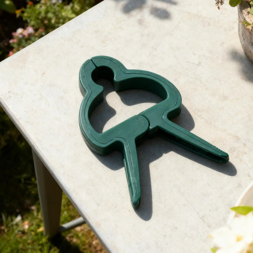 Plant Clips 20Pcs Plant Fixed Clips Reusable Garden Greenhouse Bracket Garden Plants Vine Climbing Clamp Flower Tomato Support Oasis Select