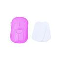 20PCS Portable Soap Paper Disposable Soap Paper Flakes Washing Cleaning Hand for Kitchen Toilet Outdoor Travel Camping Hiking Oasis Select rose red