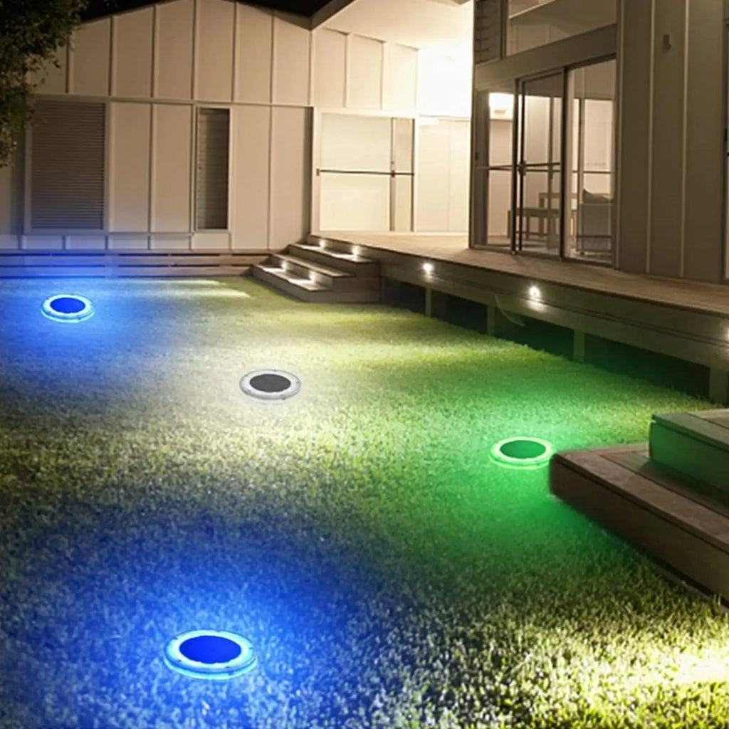 1pc Solar Powered Floating Pool Lights Ip68 Waterproof LED Pool Decorative Light Outdoor Glow Light Floats For Swimming Pool Oasis Select