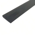 Self-Adhesive Ramp Mat 90x5cm Non-Slip Floor Transition Strip Multi-Purpose Easy Install Door Threshold Ramp Home Oasis Select Black
