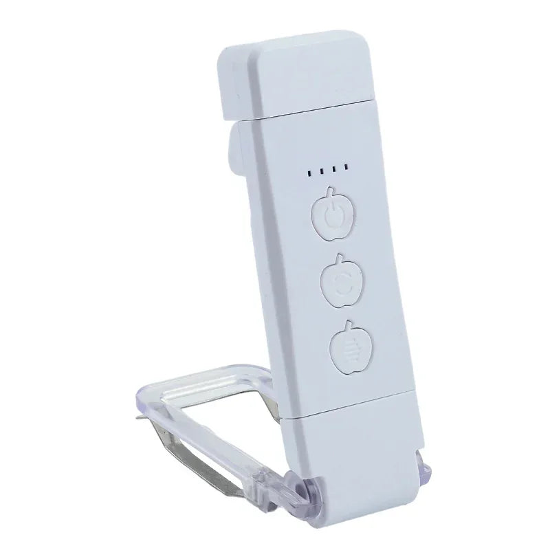 Portable Rechargeable Book Lamp 3 Brightness Levels Flexible Clip On Book Lights LED Desk Reading Light for Kids Bookmark Lamp Oasis Select uggrade white book light