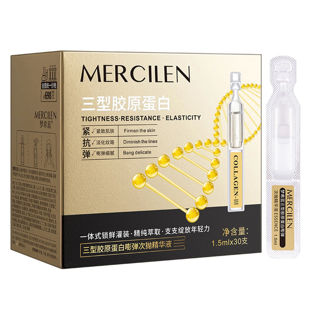 Collagen Firming Face Serum – Brightening & Moisturizing Vials