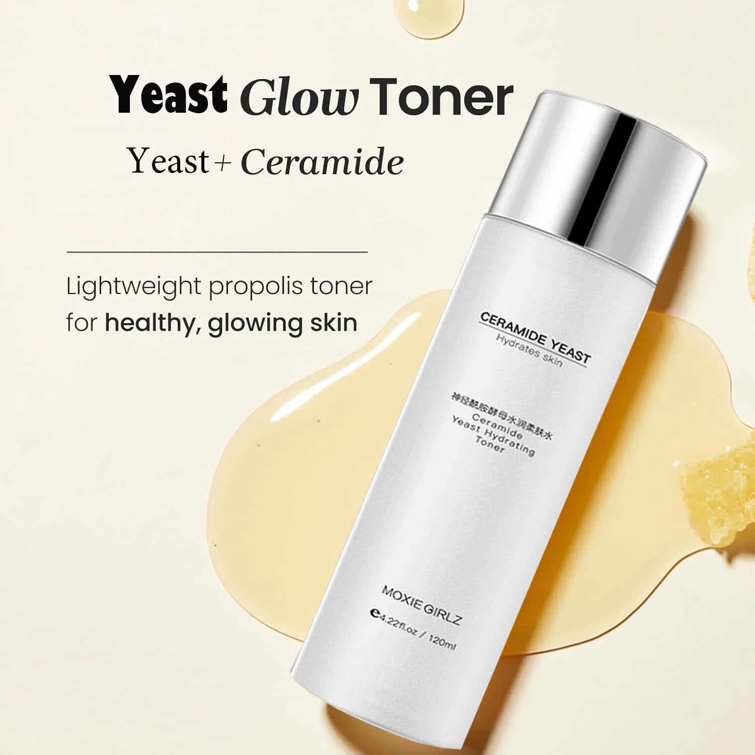 Glow Booster Toner – Ceramide, Propolis & Hyaluronic Acid
