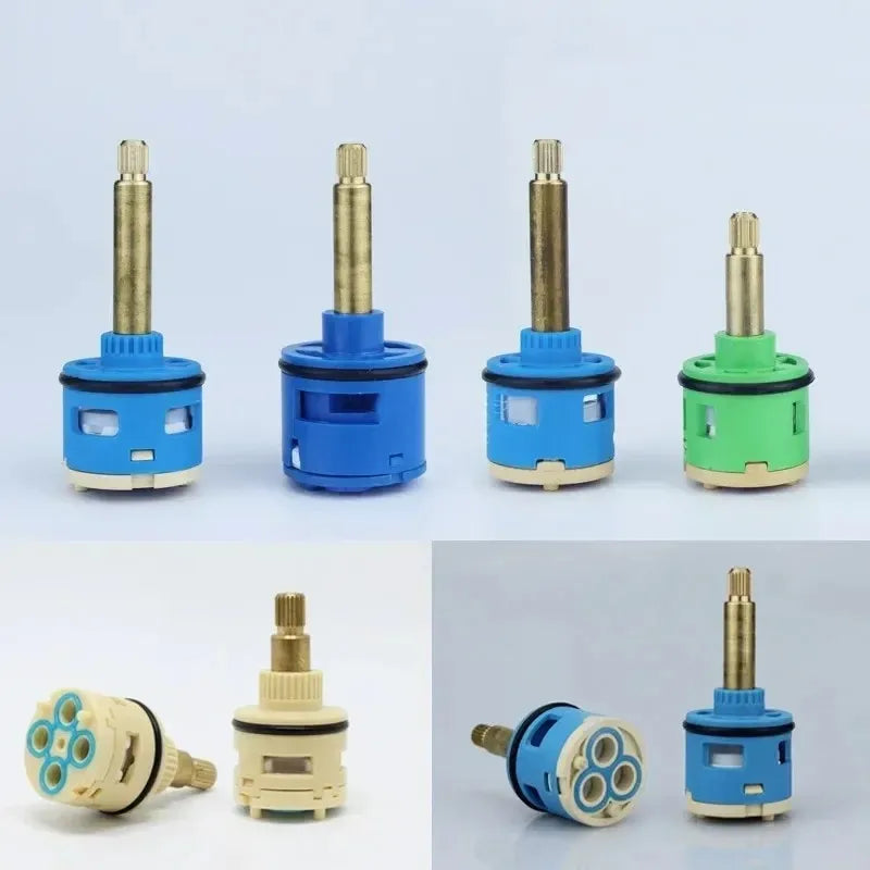 1PC Watersaving Replacement Ceramic Spool Shower Room Faucet Water Mixer Tap Cartridge Replace Valve Kitchen Bathroom Accessory Oasis Select