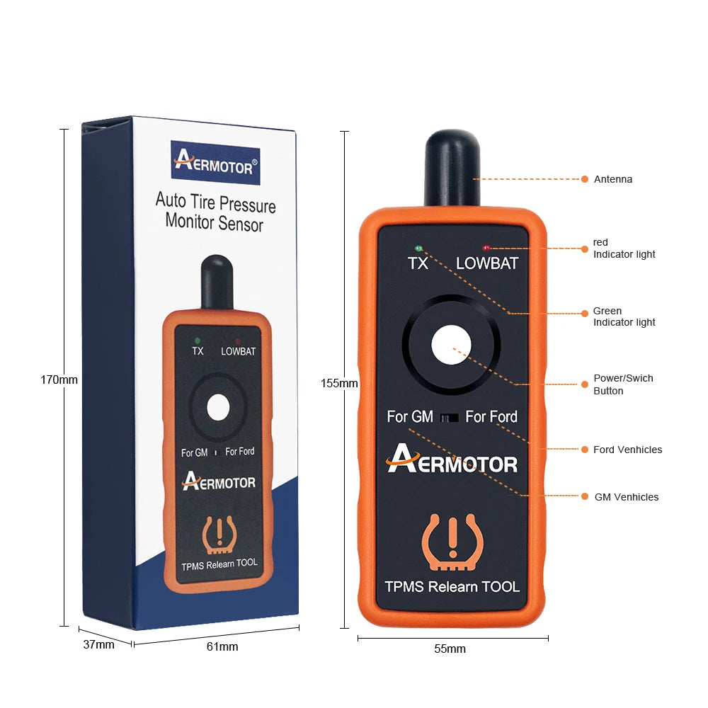 EL-50448 TPMS Relearn Tool for GM/Opel & EL-50449 for Ford TPMS Relearn Tool Oasis Select