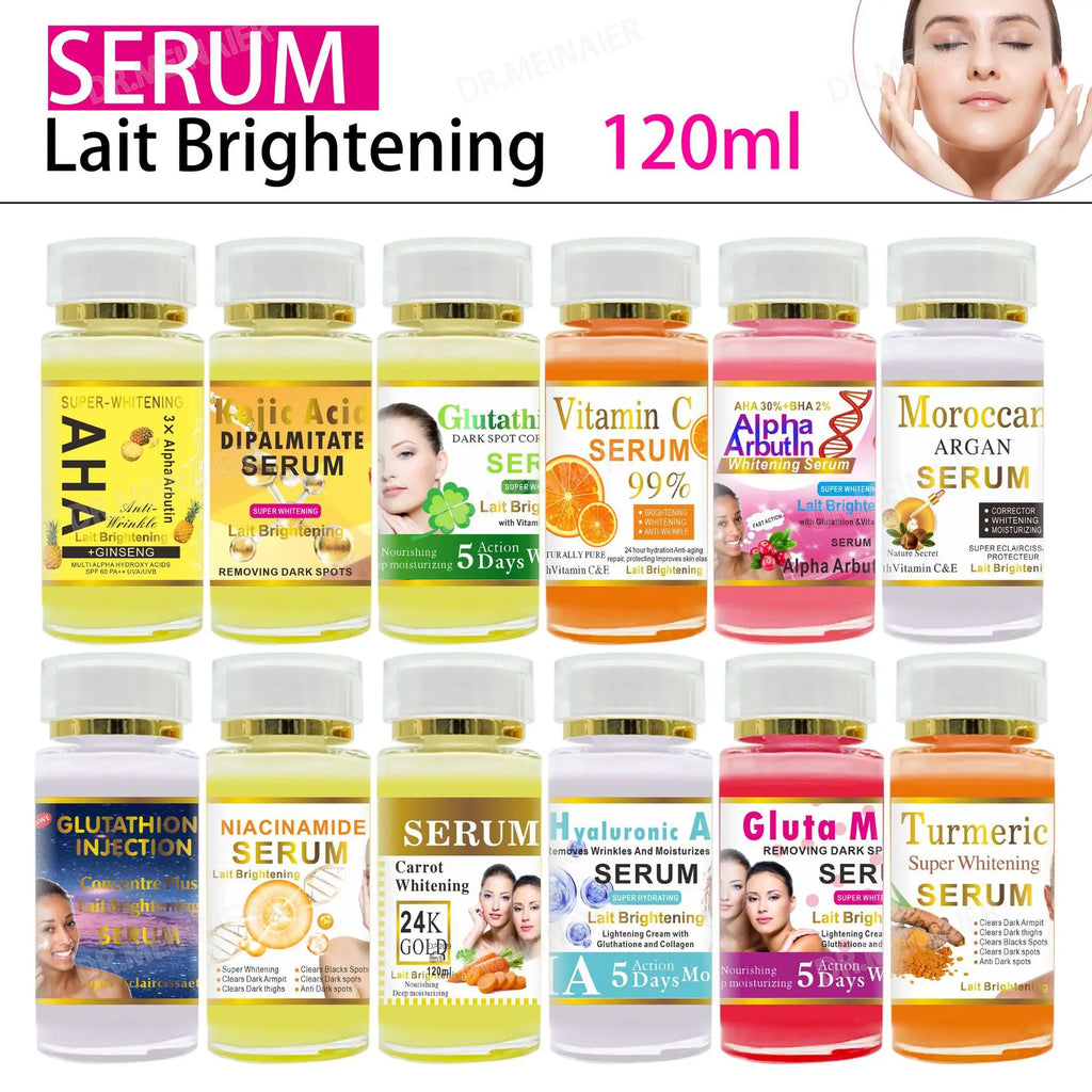 120ml Glutathione Face & Eye Serum – Brightening & Vitamin C