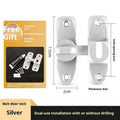 Zinc Alloy 90° Sliding Door Latch | Luminous Barn Gate Bolt