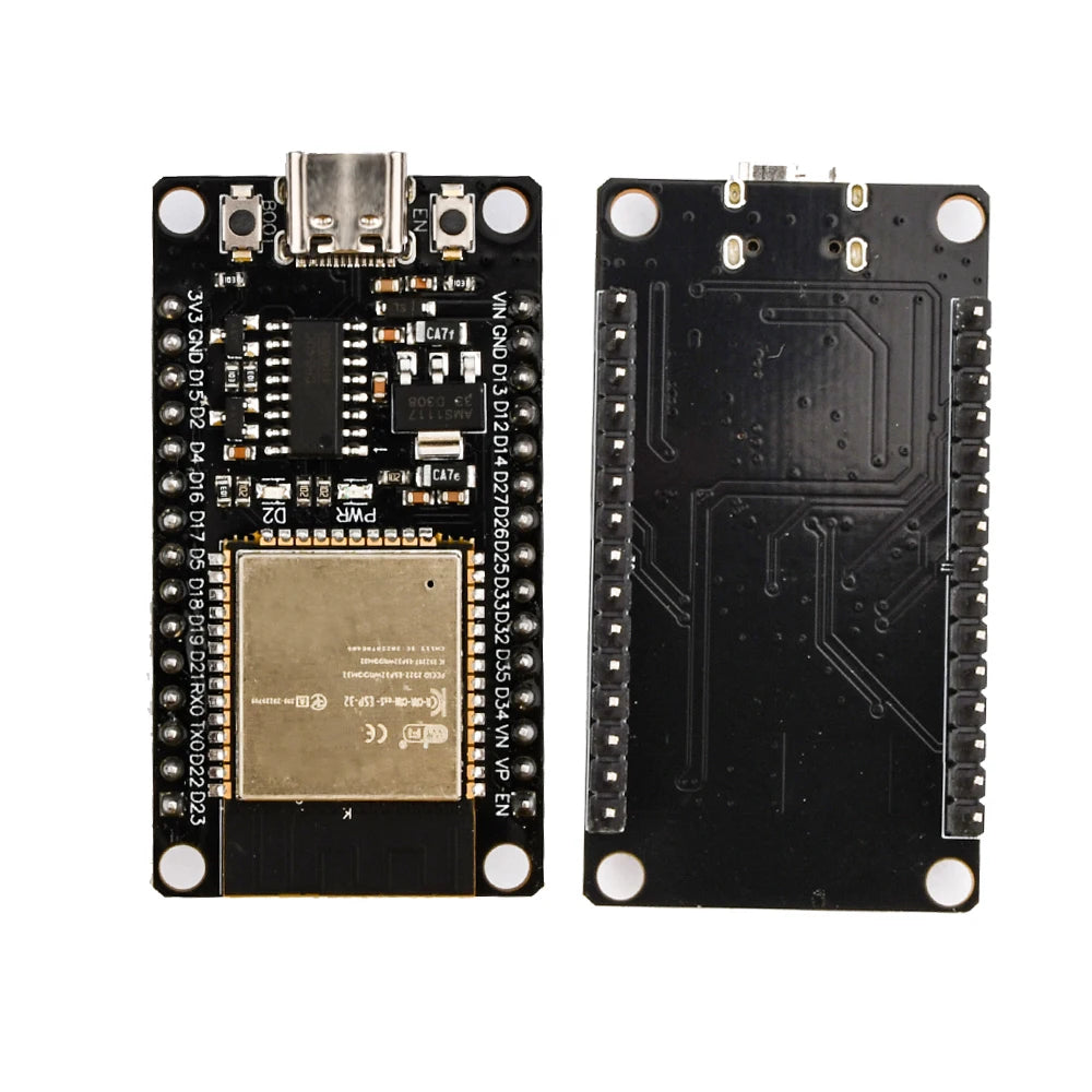 ESP-32 ESP32 Wi-Fi Bluetooth Development Board CH340C Type-C Interface Soldered Pin Headers Supports LWIP Protocol FreeRTOS Oasis Select Default Title