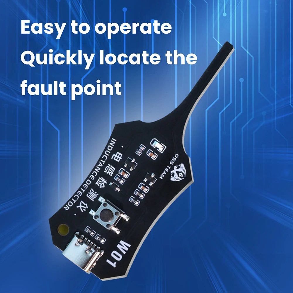 W01 Type-C Inductance Tester Motherboard Coil Tester for Mobile Phone Component Fault Detection and Diagnosis Repair Oasis Select