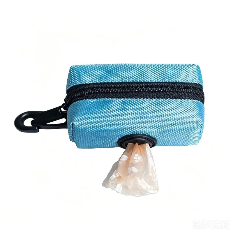 Pet Dog Poop Bag Holder Leash Attachment Adjustable Mini Travel Garbage Bag Dogs Waste Poop Bags Dispenser Pet Cleaning Tools Oasis Select A2