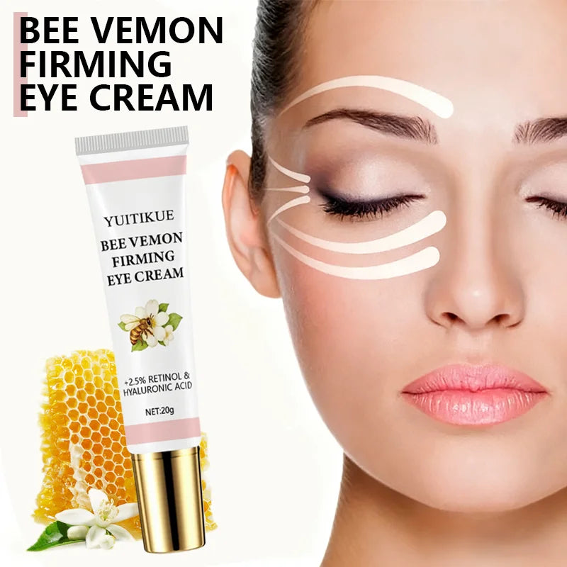 Bee Venom Firming Eye Cream – Retinol & Hyaluronic Acid 20g