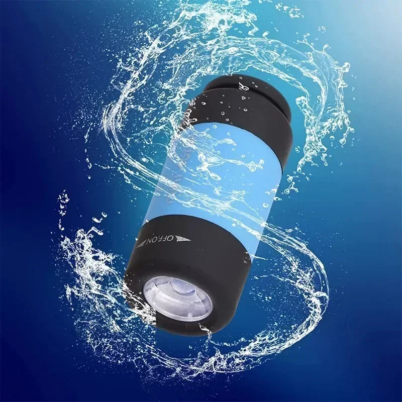 Mini USB Rechargeable LED Keychain Flashlight – Waterproof