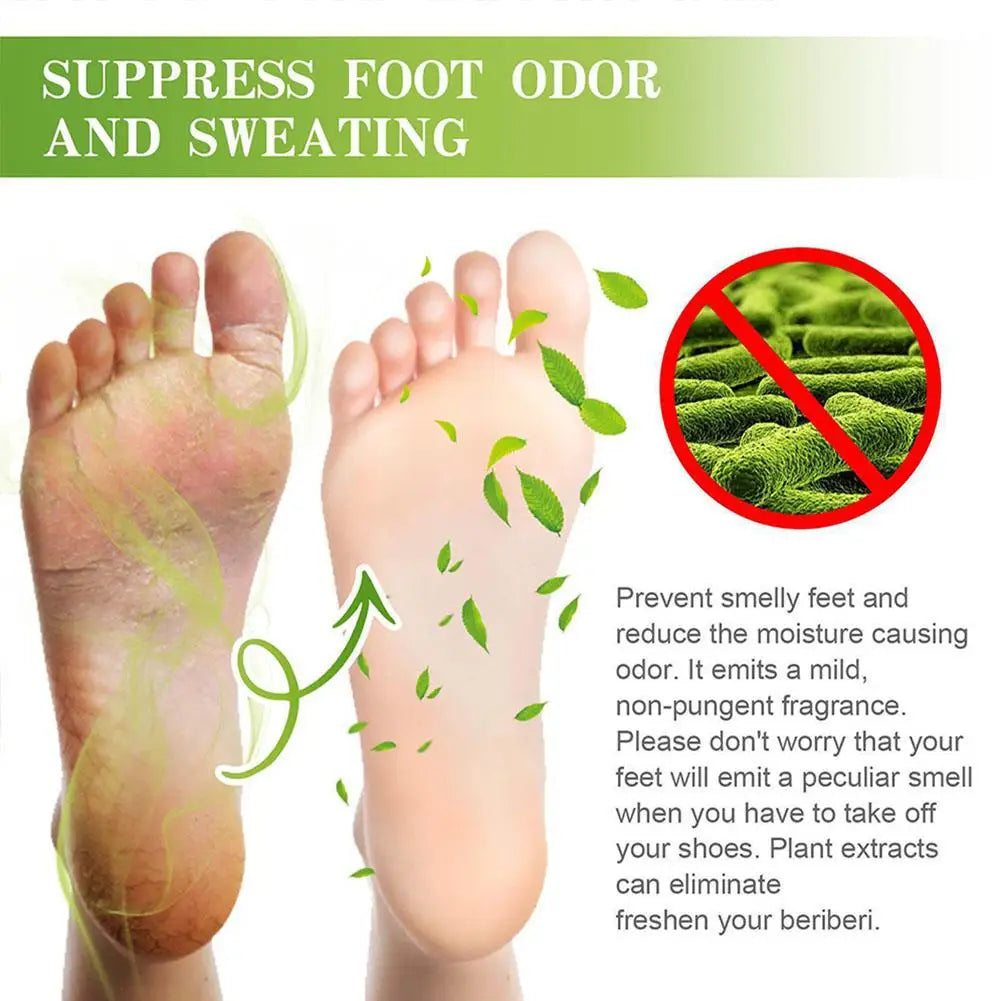 30ml Natural Foot & Shoe Deodorizer Spray | Fresh Dry Feet Foot Deodorizer Spray Oasis Select