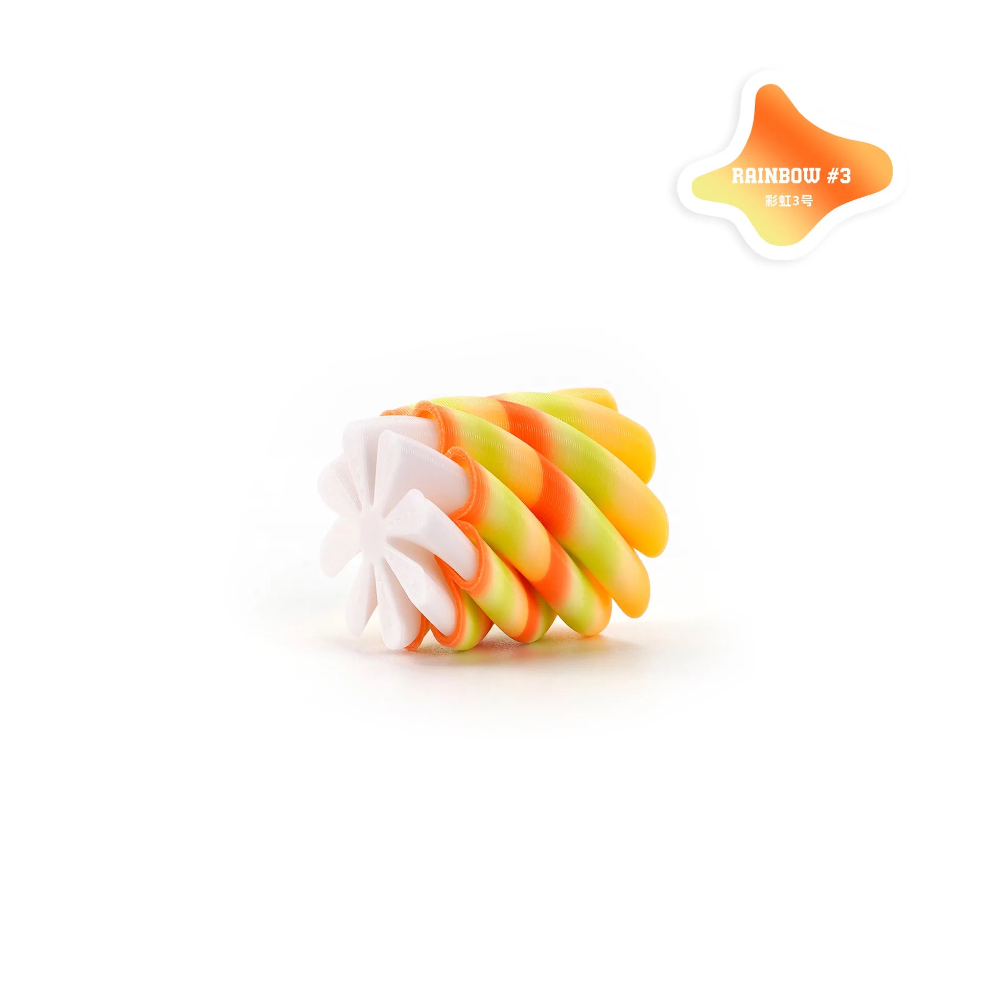 3D Printed Helix Screw Rotating Toys Stress Reducing Tool Pyramid Passthrough Sculpture Spiral Cone Ornaments Home Decoration Oasis Select Style 24