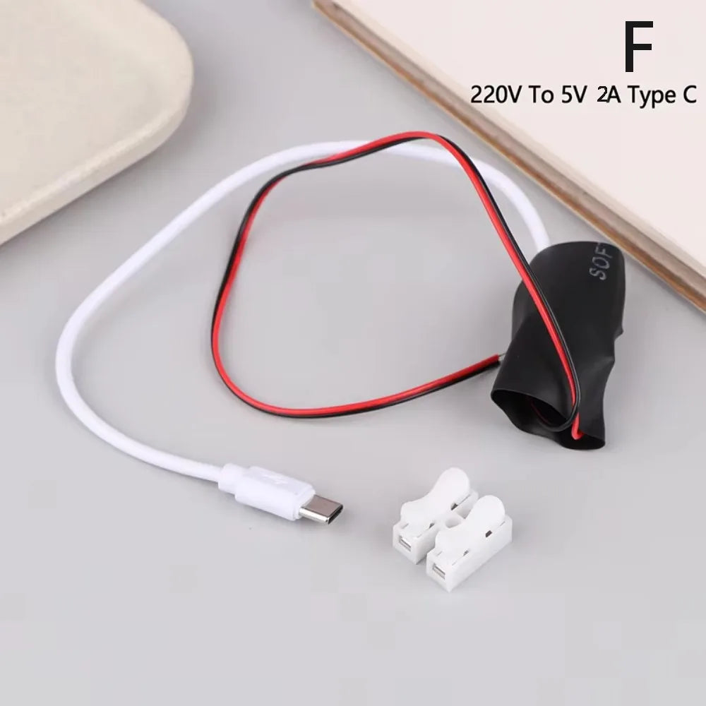 Special Power Transformer Household AC 220V To DC 5V 1A 2A WiFi Monitoring Adapter TYPEC USB Power Dupply Power Supply Oasis Select F