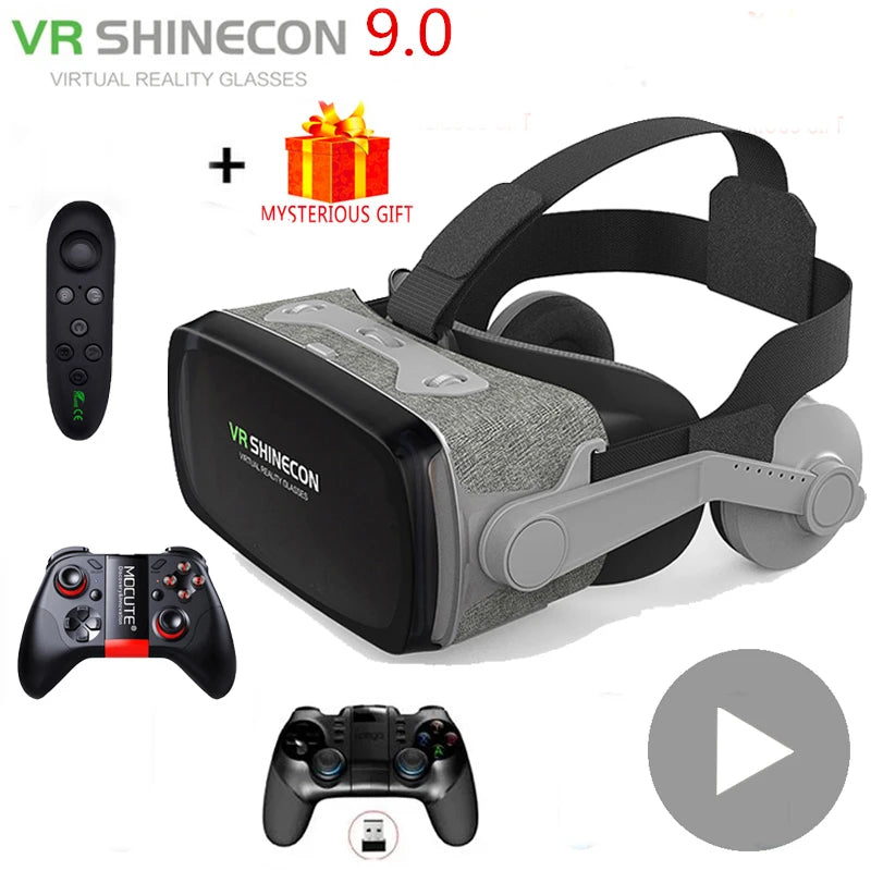 VR Shinecon SC-G07E 3D VR Headset for iPhone & Android