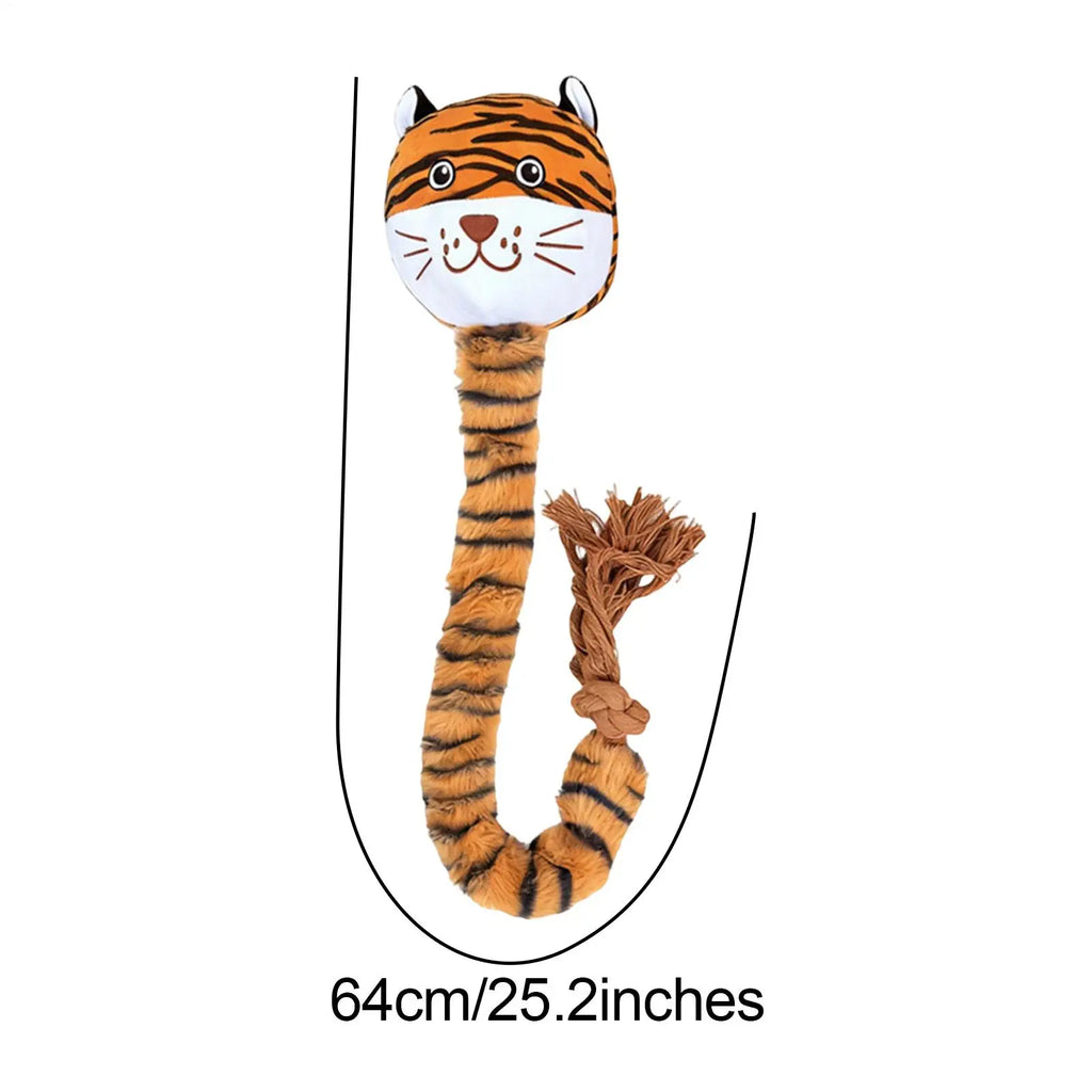 Interactive pet tug-of-war teeth cleaning and teeth-cleaning dog toys Plush Teething Animal Pet Supplies Stuffed Squeaky Toys Oasis Select