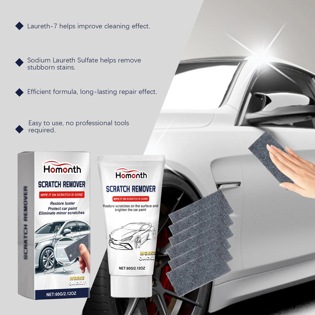 Car Scratch Remover Cream Automobile Polishing To Remove Vortex Marks Restore Vehicle Luster Paint Scratch Repair Car Care Tool Oasis Select