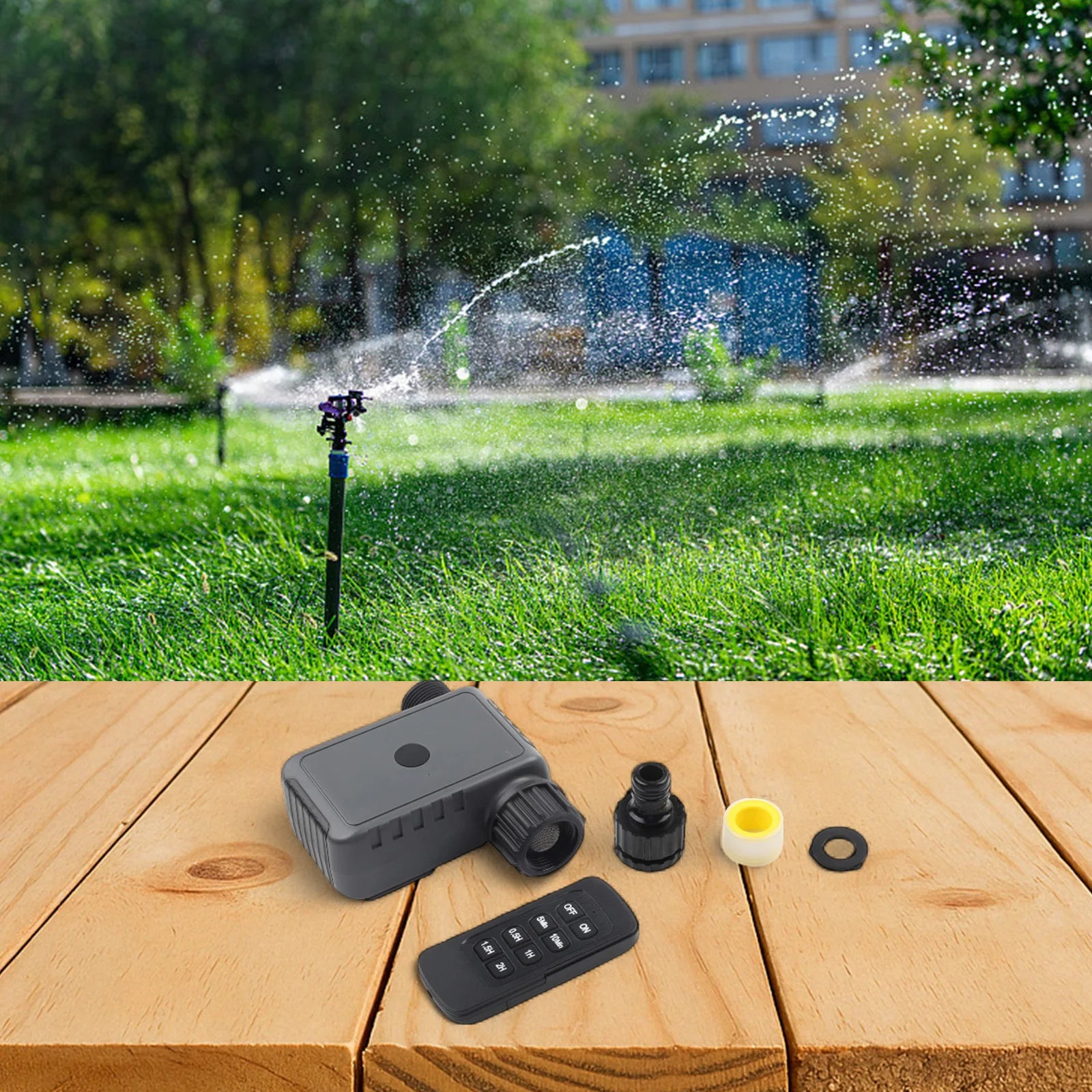 Wireless Remote Control Smart Irrigation Timer Automatic Garden Watering Device Valve Controller For Outdoor Lawn Sprinkler Oasis Select