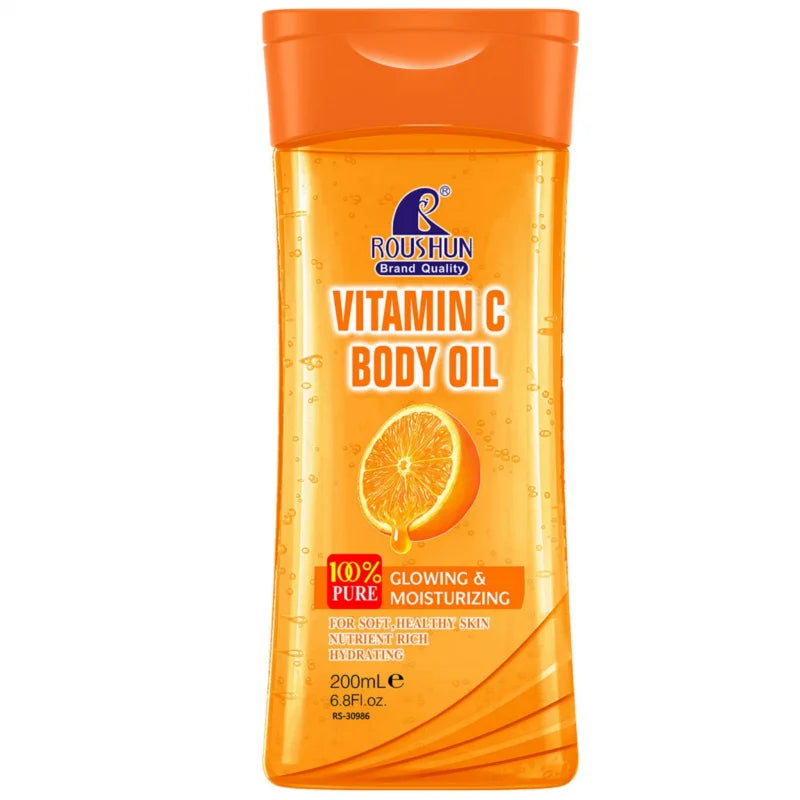 Roushun Vitamin C Body Oil 200ml – Hydrating Skin Care Oil