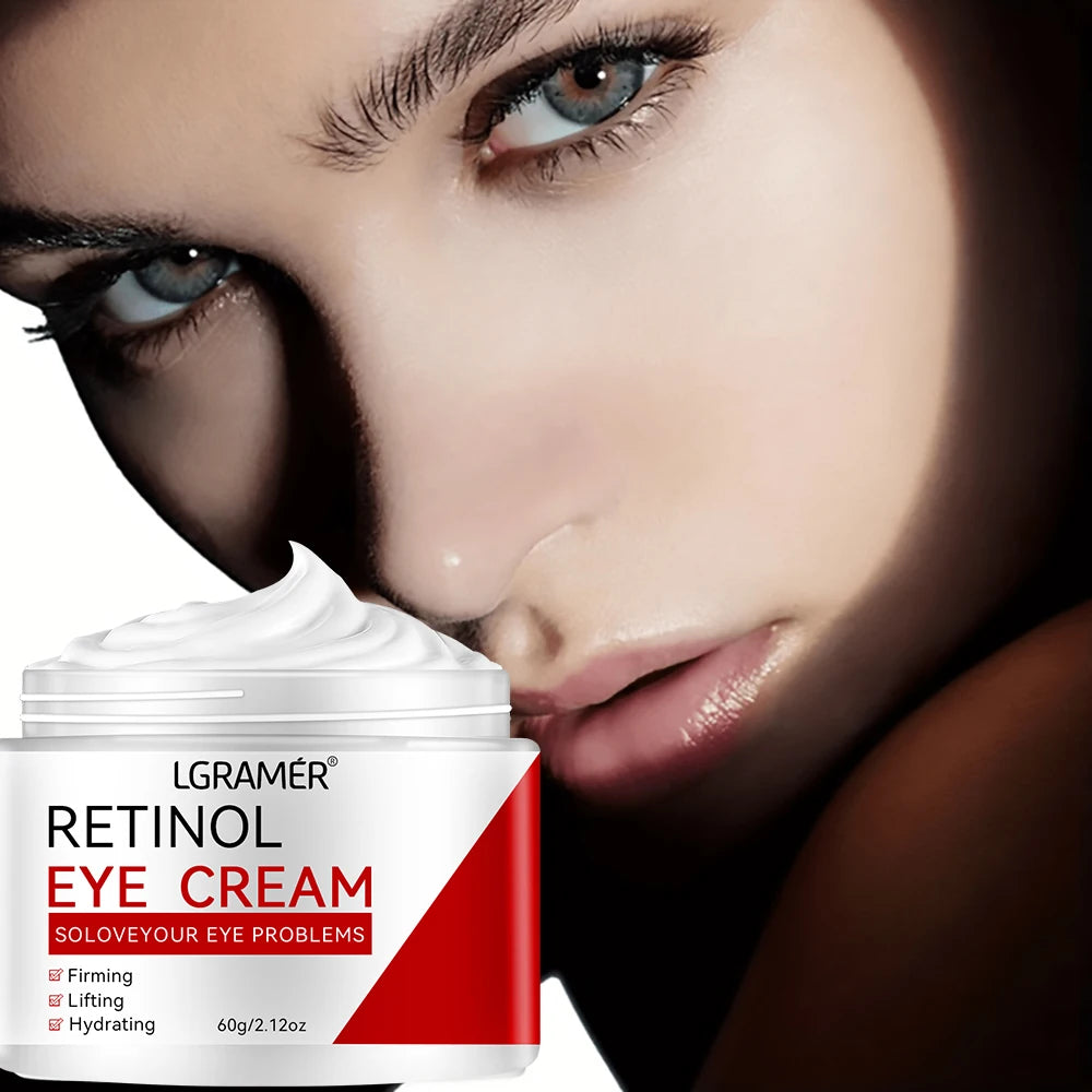 Retinol Eye Cream Lightening Dark Circles Firming Skin Instant Eye Repair Serum Stick for women Women Eyes Care 60g Oasis Select