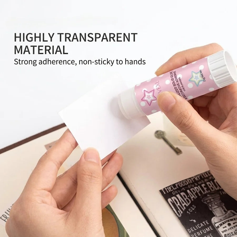 High Viscosity Solid Glue Stick for Scrapbooking DIY Journaling Stationery School Office Supplies Paper Craft Adhesive Pen Oasis Select