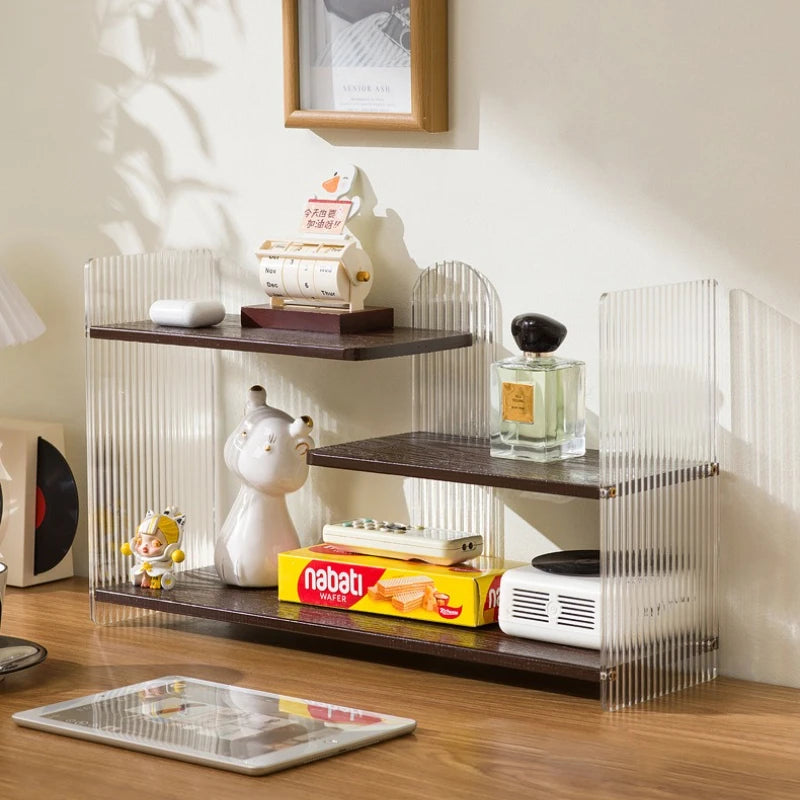 Desktop Shelf Cup Holder Table Bookshelf Home Student Learning Desk Multi-layer Storage Shelf Display Shelf Oasis Select
