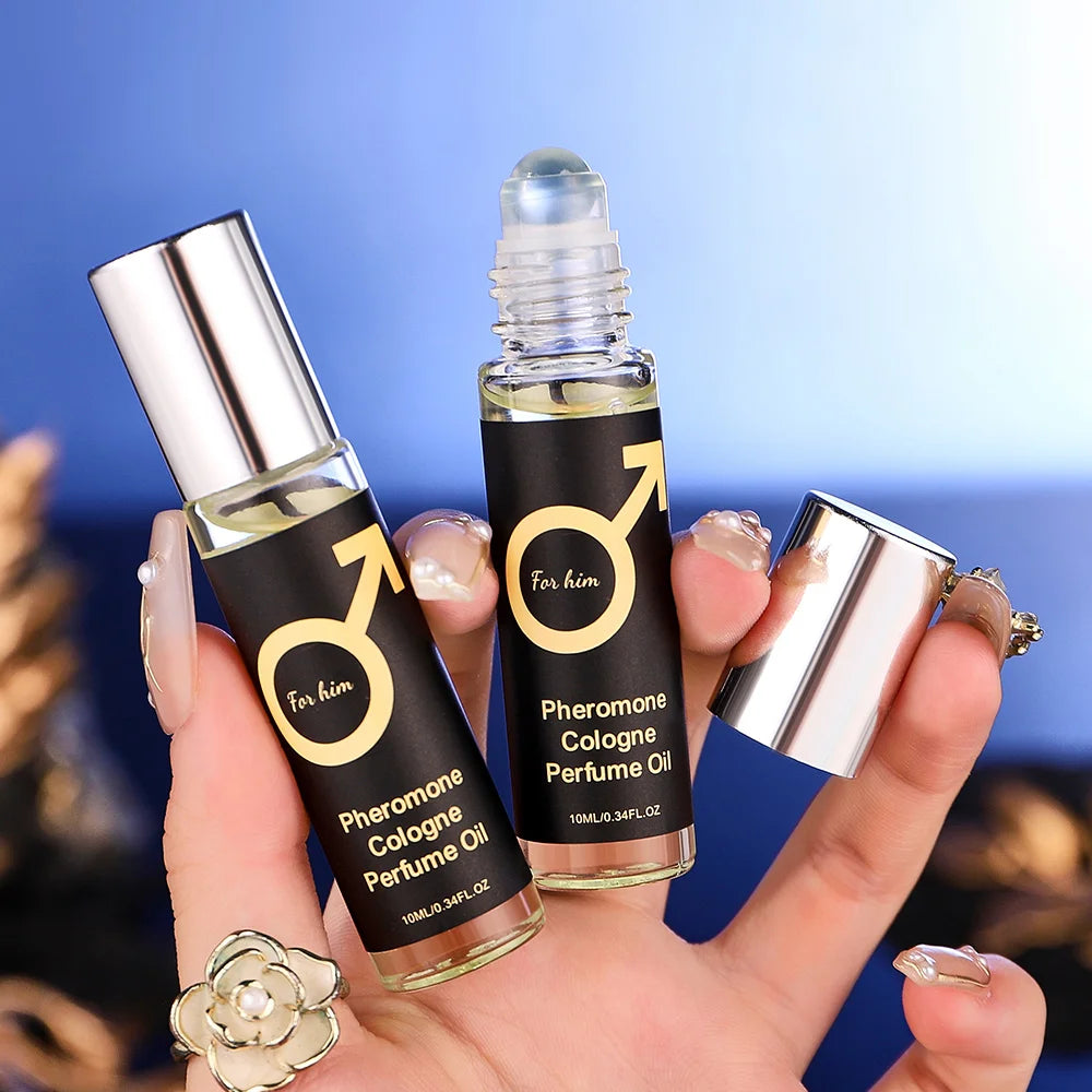 HEYXI Pheromone Cologne Perfume Oil for Men – 10ml Roll-On Men's Roll-On Cologne Oasis Select