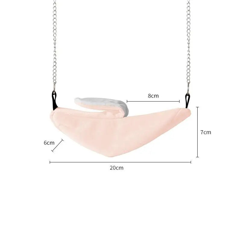 Banana Hammock Bed for Hamster, Bird & Rat – Hanging Swing