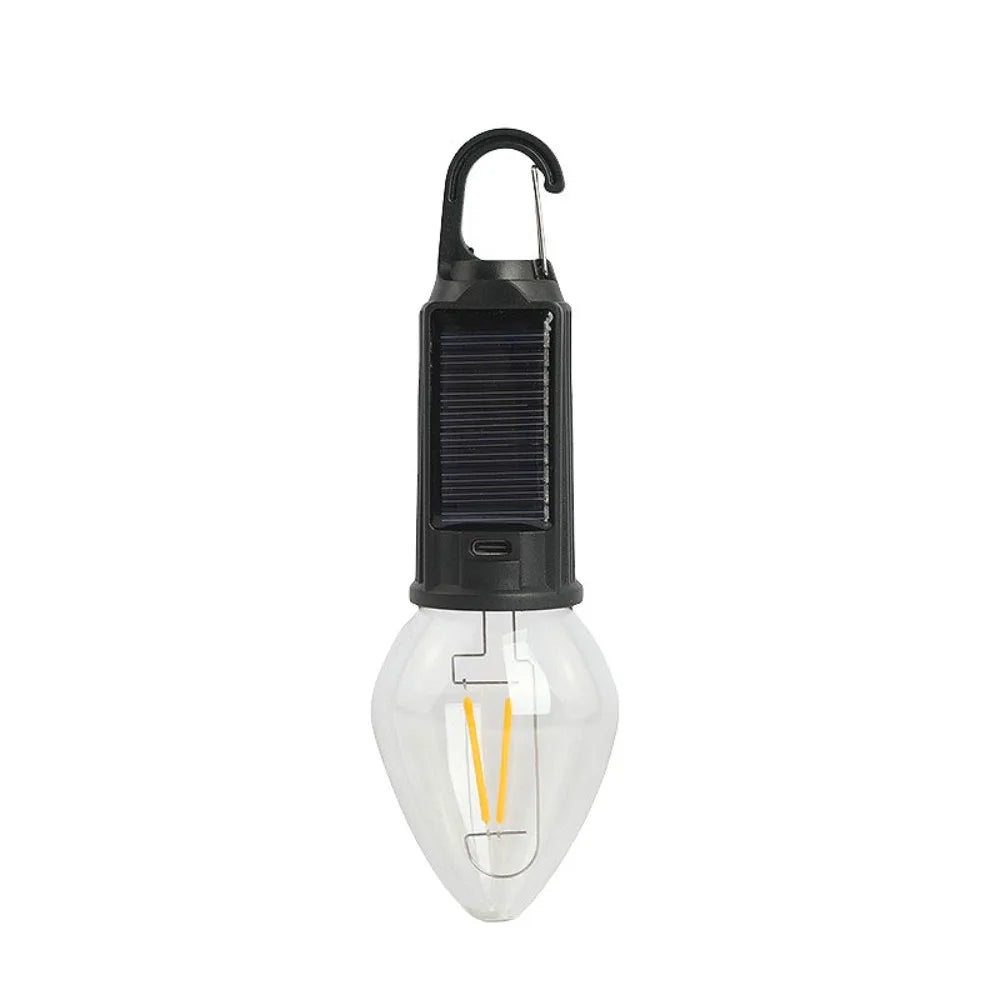 Solar USB Rechargeable LED Camping Lantern | Dimmable