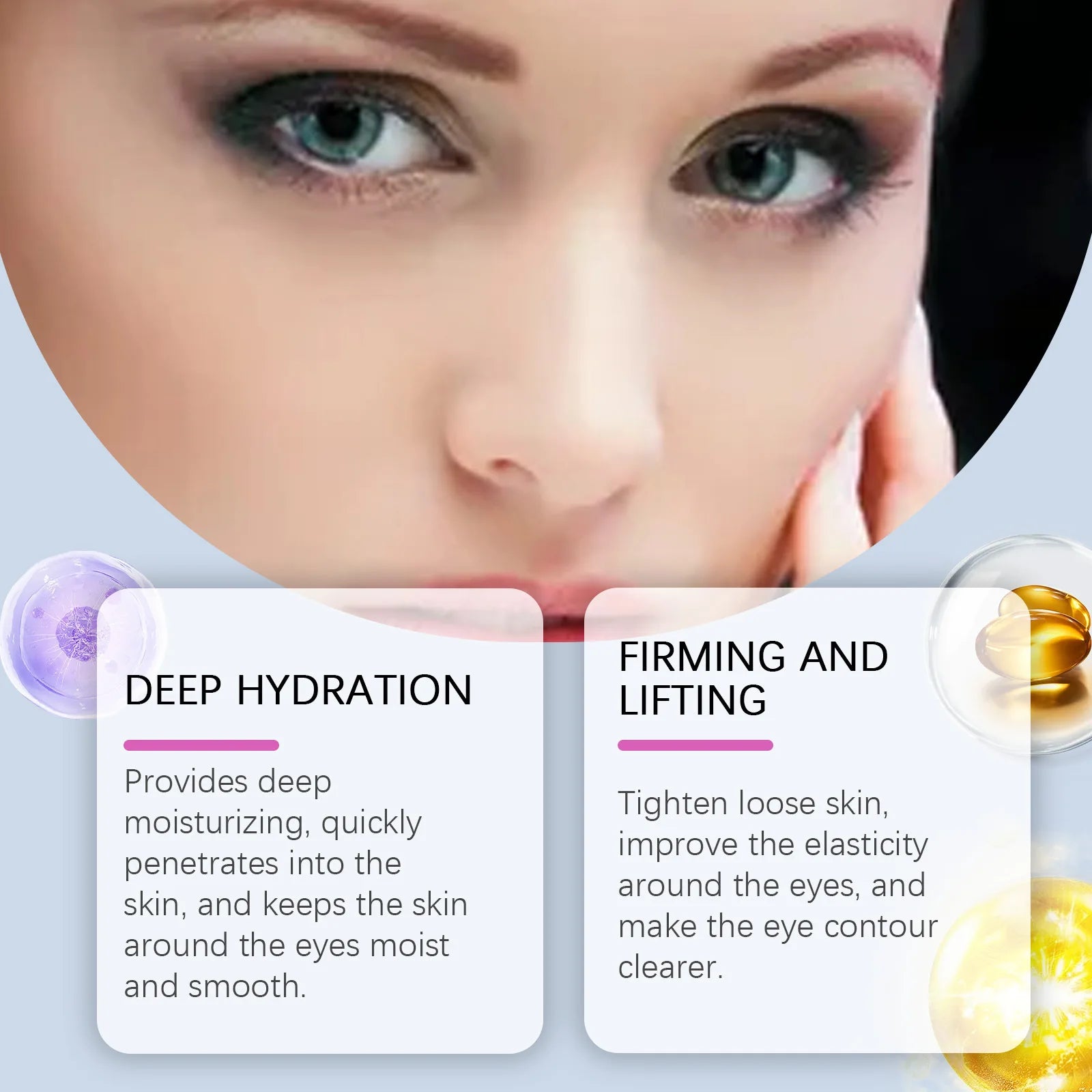 EELHOE Collagen Eye Mask Anti Dark Circles Removal Eyes Bags Moisturizing Firming Eye Patches Nicotinamide Eyes Care Mask 60PCS Oasis Select