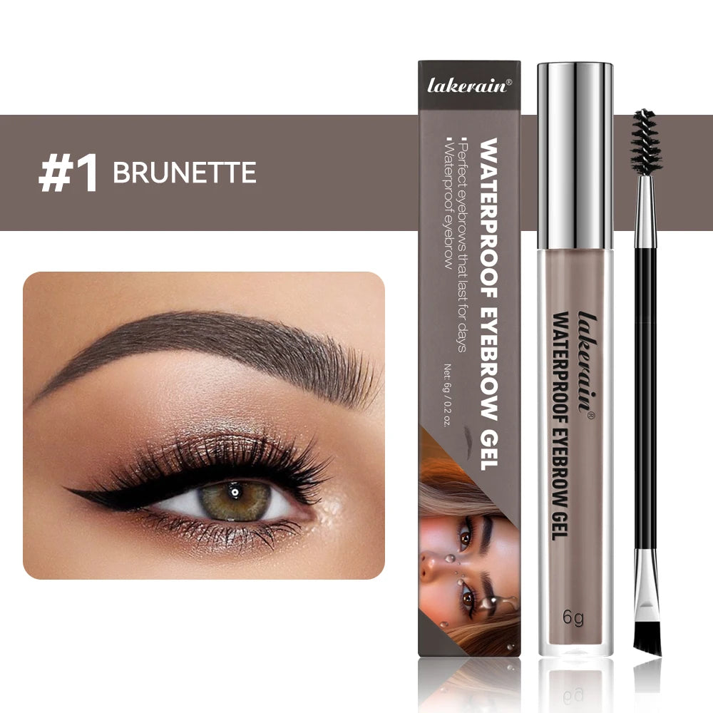 Waterproof Eyebrow Gel – High Pigment, Long-Lasting, 4 Shades Eyebrow Gel Oasis Select 1 BRUNETTE