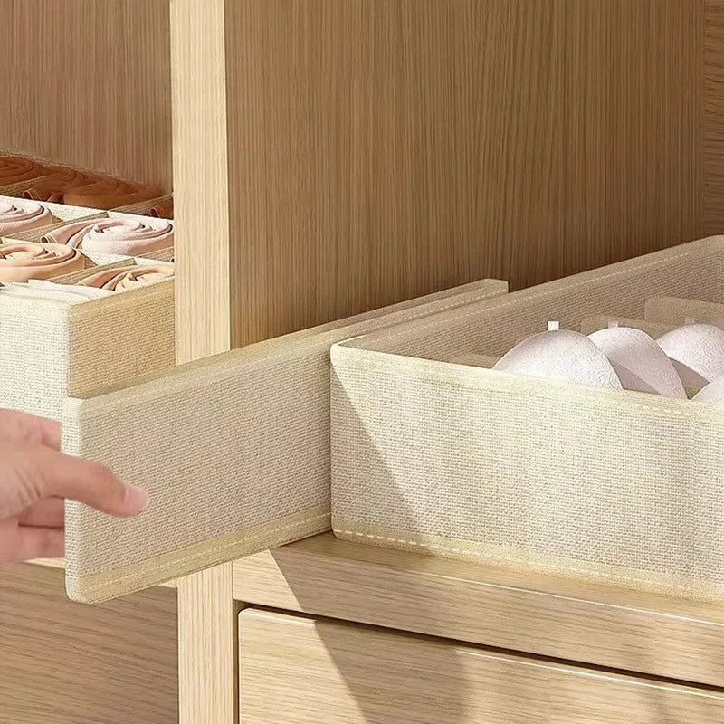 Sports Bra Underwear Organizer Storage Box Panties Socks Storage Boxes Wardrobe Clothes Organizer Cabinet Drawers Separator Box Oasis Select