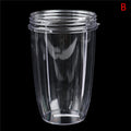 Juicer Cup Mug Clear Replacement For NutriBullet Nutri Bullet Juicer 18OZ 24OZ 32OZ Without Lid Oasis Select B