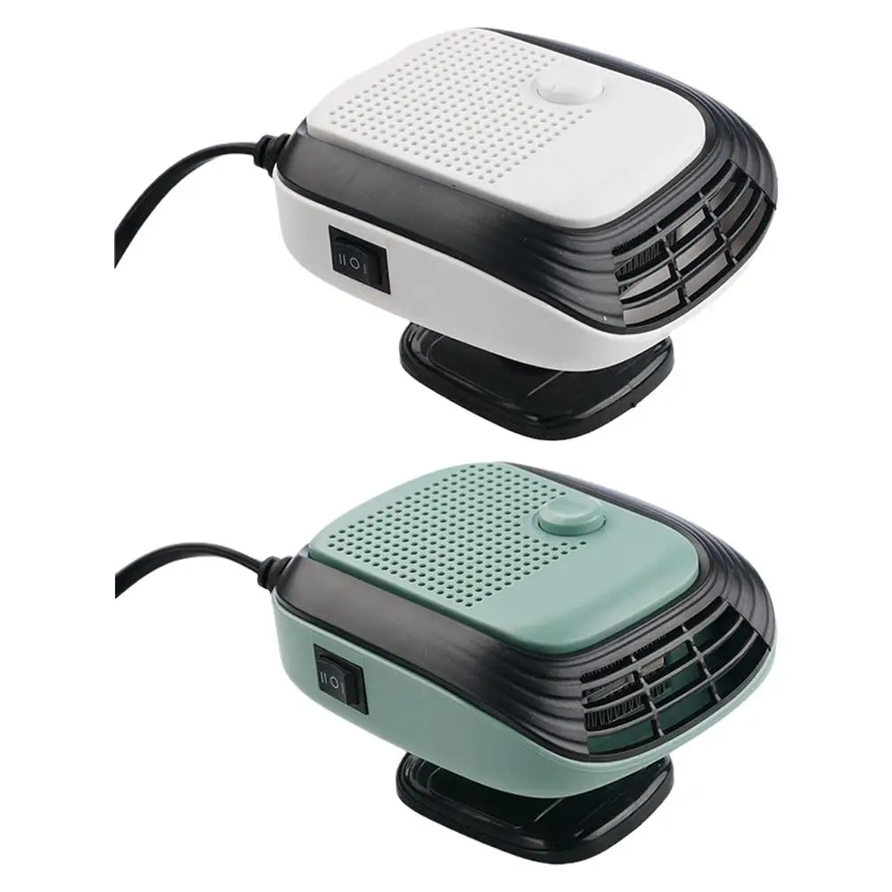 Car Winter Fast Heating 120w Electric Heated Fan Auto Windshield Defogging Heating Cooling Truck RV SUV Travel Camper Tools Oasis Select