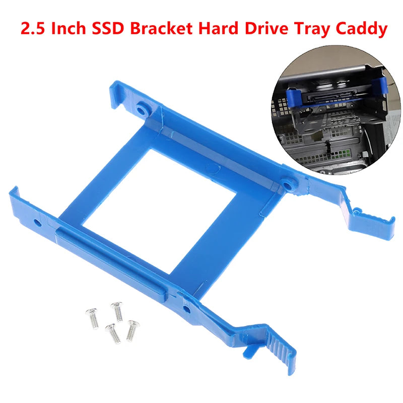 Hot Sale 2.5 Inch SSD Hard Drive Disk Rack Bracket HDD Tray Caddy W/Screw For Optiplex 3070 5070 7070 MT Repair Part Oasis Select